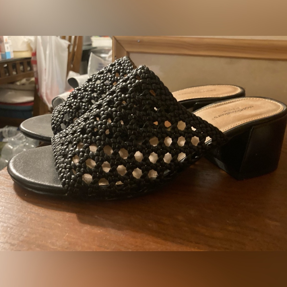 Cloudwalker braided mules 10 wide
